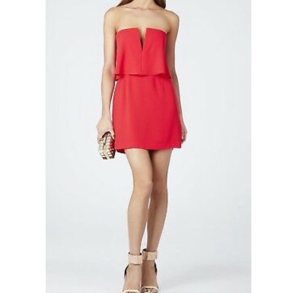 BCBG Kate Dress in Red Berry
